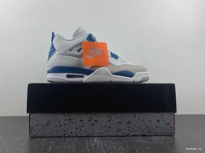 Cheap MAX Blue Jordan Air 4 FV5029-141 Military 0516